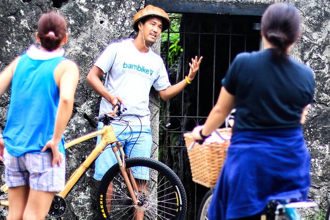 Experience Intramuros with Bamboo Bicycle - Ecotours - Starting at Casa Manila and choosing your bike