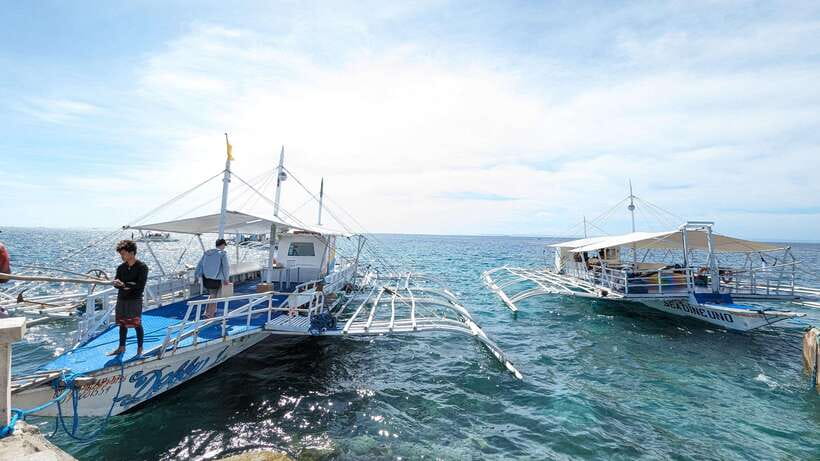 From Cebu: Island Hopping to 3 islands with BBQ lunch - Guides Who Make the Day Easier