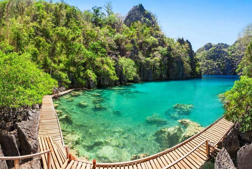 From Coron: Island Hopping Boat Day Trip with Buffet Lunch - Leaving Coron Town Proper by tricycle, van, or e-trike