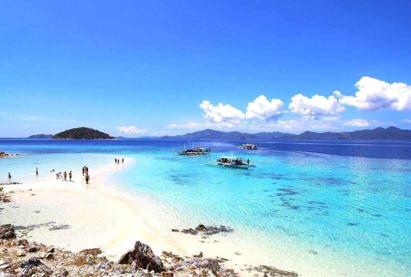 From Coron: Private Island-Hopping Cruise with Lunch - Bulog Dos and the sandbar toward Malaroyroy Peninsula