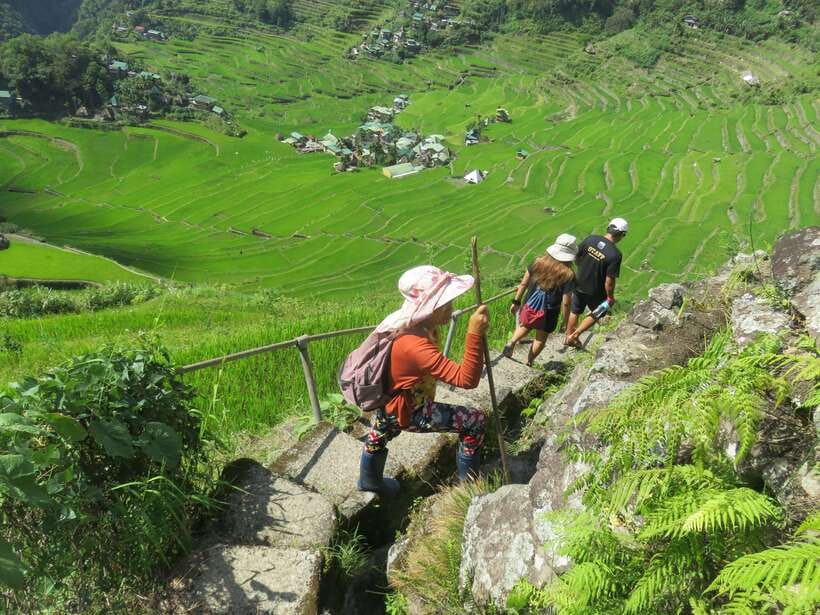 From Manila: 4-Day Sagada and Banaue Rice Terraces Tour - Bangaan Village and the last terrace walk