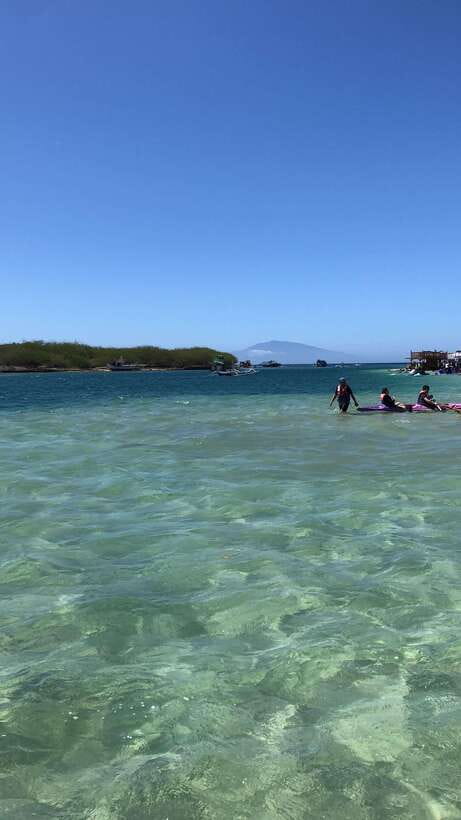From Manila: Little Boracay Beach w/ Floating Bamboo Cottage - Lunch on a floating bamboo cottage