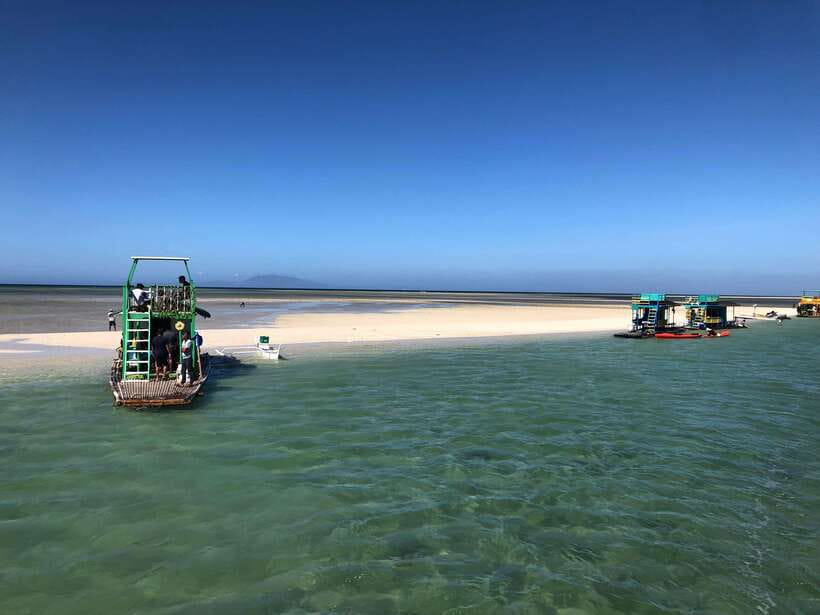 From Manila: Little Boracay Beach w/ Floating Bamboo Cottage - Who will enjoy this day most?