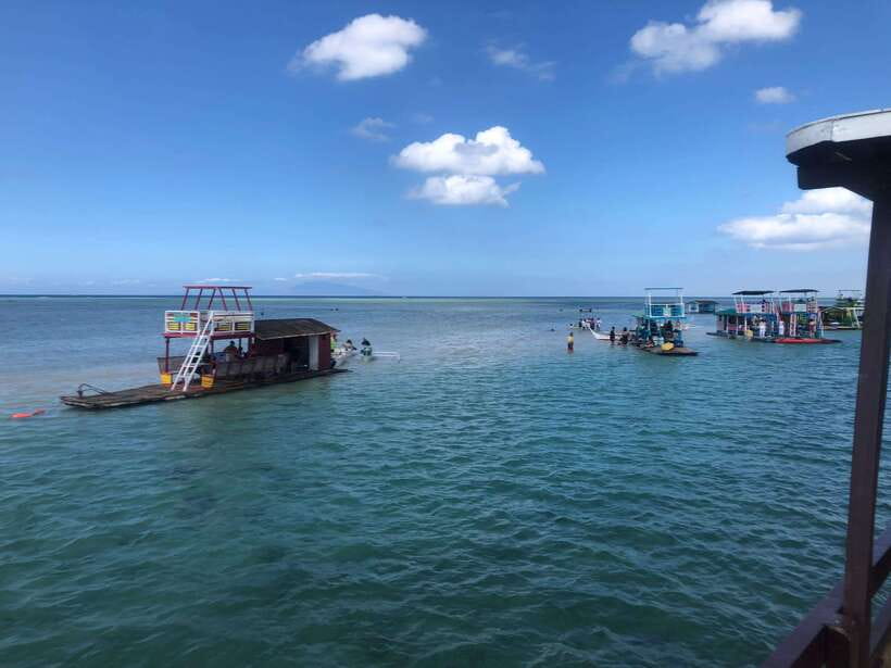 From Manila: Little Boracay Beach w/ Floating Bamboo Cottage - The long road from Tagaytay to Burot Beach