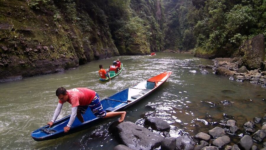 From Manila: Majestic Pagsanjan Falls Adventure - The downstream rush