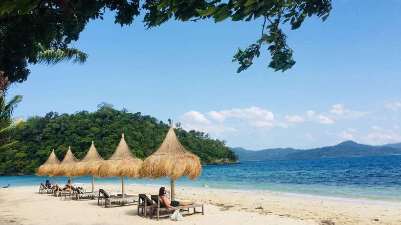 From Puerto Princesa: Port Barton & Island Hopping Day Trip - Starfish Island and the BBQ lunch