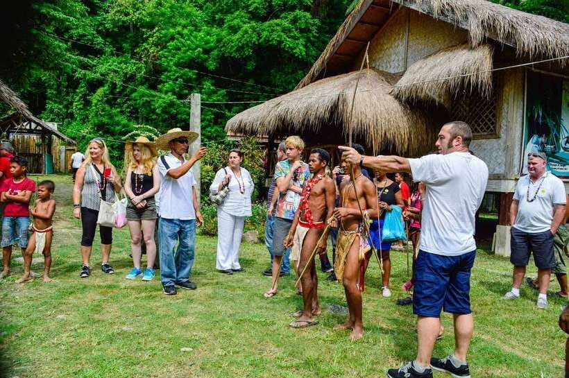 From Puerto Princesa: Trek to Batak Tribe Village - The Batak Visitor Center and the trail