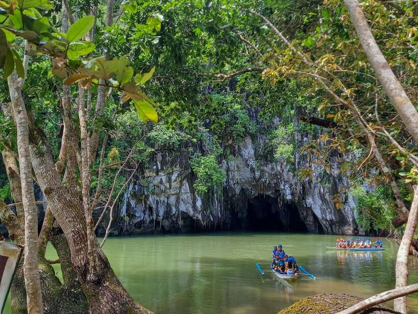 From Puerto Princesa: Underground River Guided Day Trip - The road to Sabang and the coastal boat ride
