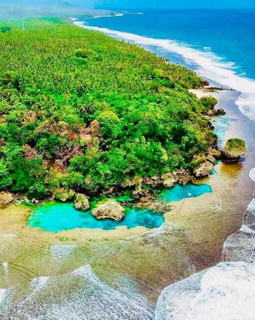 Land Tour Joiners - Maasin River and the natural rock pool