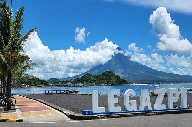 Legazpi Philippines Half Day Private Tour w/ optional Mayon ATV - Sumlang Lake pairs water with the volcano