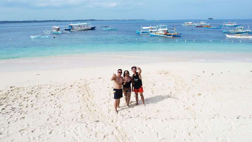 Luna: Siargao Tri-Island Tour with Drone, GoPro Shots, Lunch - Food and drinks on Daku Island