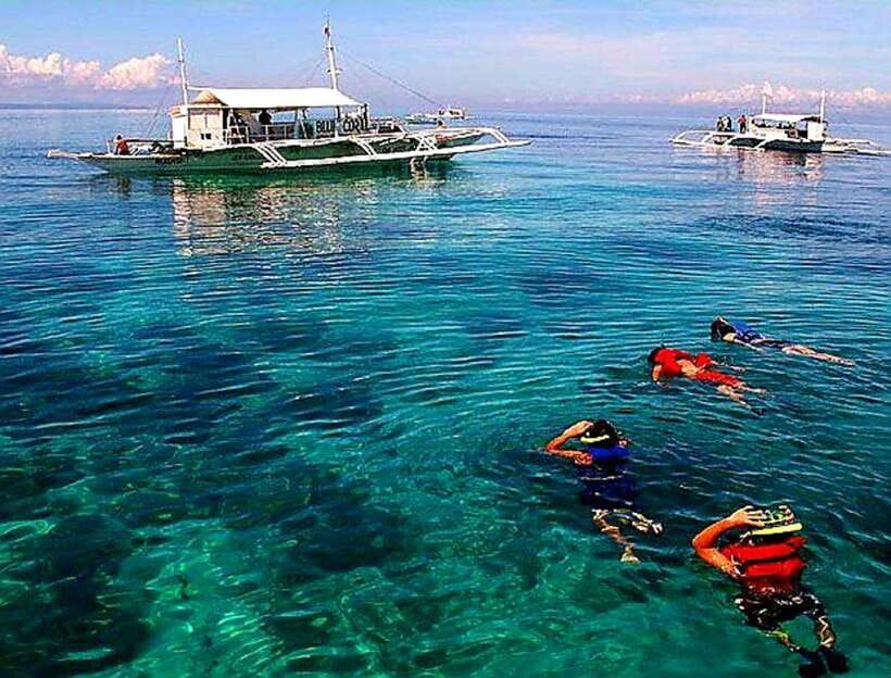 Mactan Island Hopping Gilutungan, Caohagan, Nalusuan + Lunch - Gilutungan: make the first snorkel count