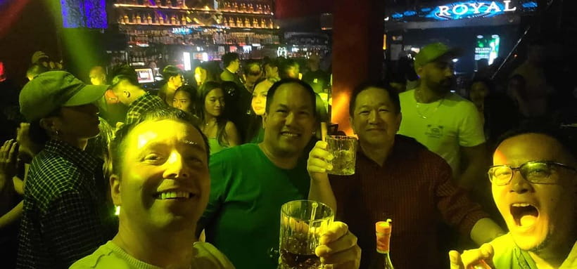 Makati Nightlife: VIP Access to Clubs, Rooftops & Go-Go Bars - Bourbon Bar and the live music break