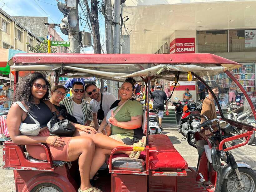 Manila Tuktuk and Jeepney Ride Guided Tour - Old downtown, Chinatown, and Tutuban
