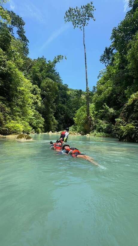 Moalboal: Kawasan Canyoneering with Lunch & Free Transfers - Reaching Kawasan Falls