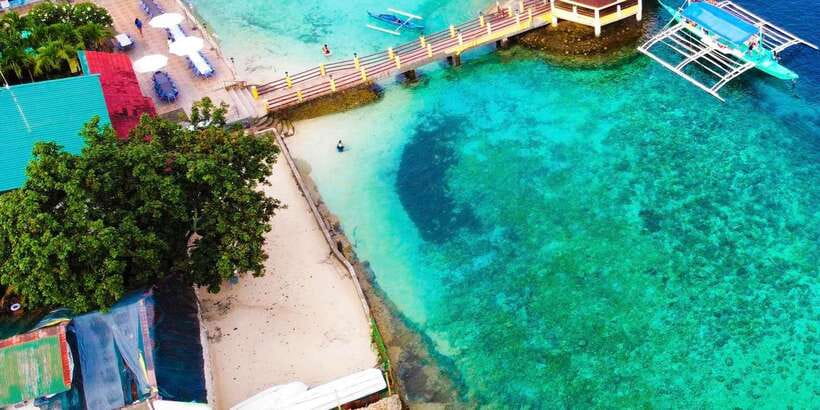 Moalboal with Canyoneering Tour (Shared Tour) - White Sand Beach adds sunshine, not a long beach stay