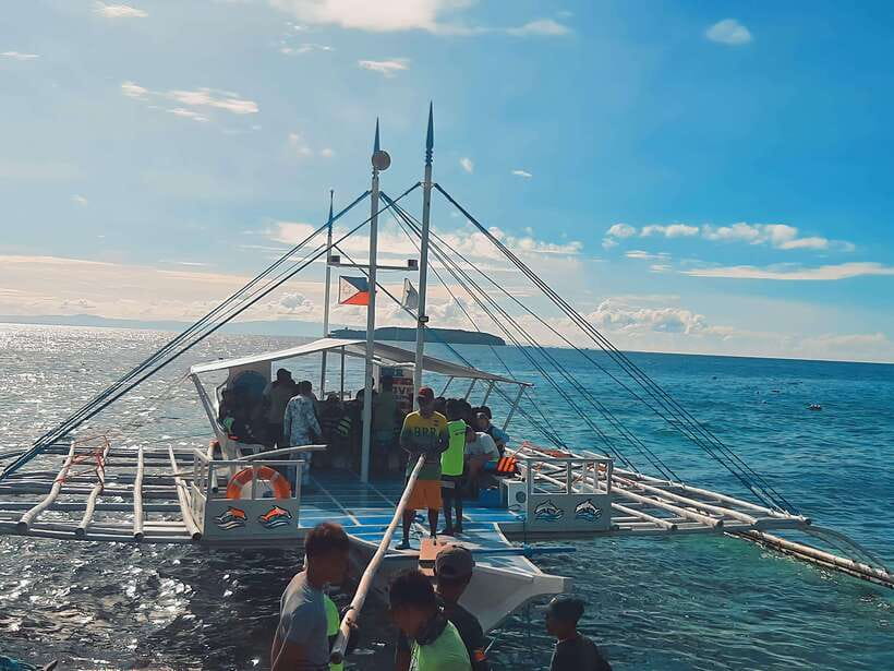 Oslob: Whaleshark Swimming, Tumalog Falls & Sumilon Island - Cooling off at Tumalog Falls