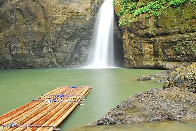Pagsanjan Falls Adventure with Lunch and Rapids Experience - Swimming or taking the bamboo raft behind the falls