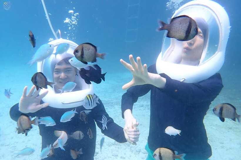 Panglao: Helmet Diving Experience with Photos and Videos - What the Panglao helmet walk is really like
