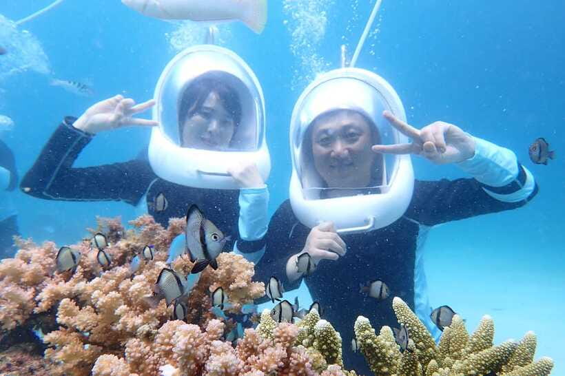 Panglao: Helmet Diving Experience with Photos and Videos - The 20-minute underwater reef walk