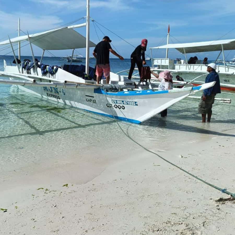 Panglao: Island Hopping w/Balicasag (Shared) - Reaching Balicasag Island