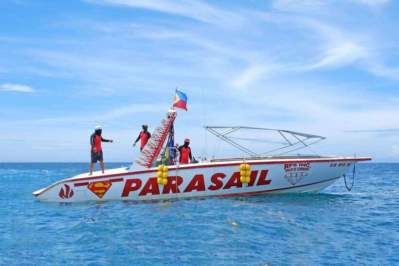 Panglao: Solo or Tandem Parasailing Experience near Alona - What the view is worth at $55