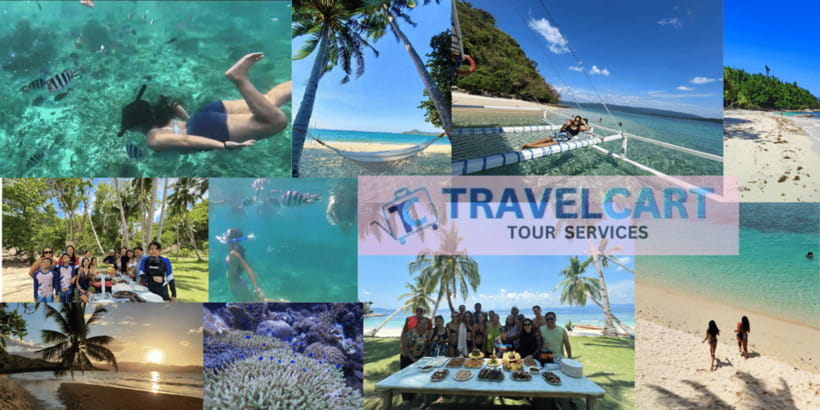 PORT BARTON: Full-day Shared Island Hopping Tour A - Twin Reef and Fantastic Reef snorkeling
