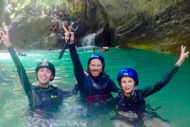 Private Kawasan Falls Canyoneering w/ Lunch - Swimming, rapids, and cliff jumps