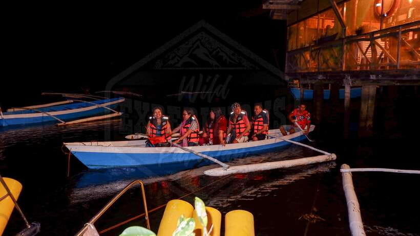 Puerto Princesa: Firefly Watching Paddle Boat Tour & Dinner - From your hotel to Baywalk around 5:00 pm
