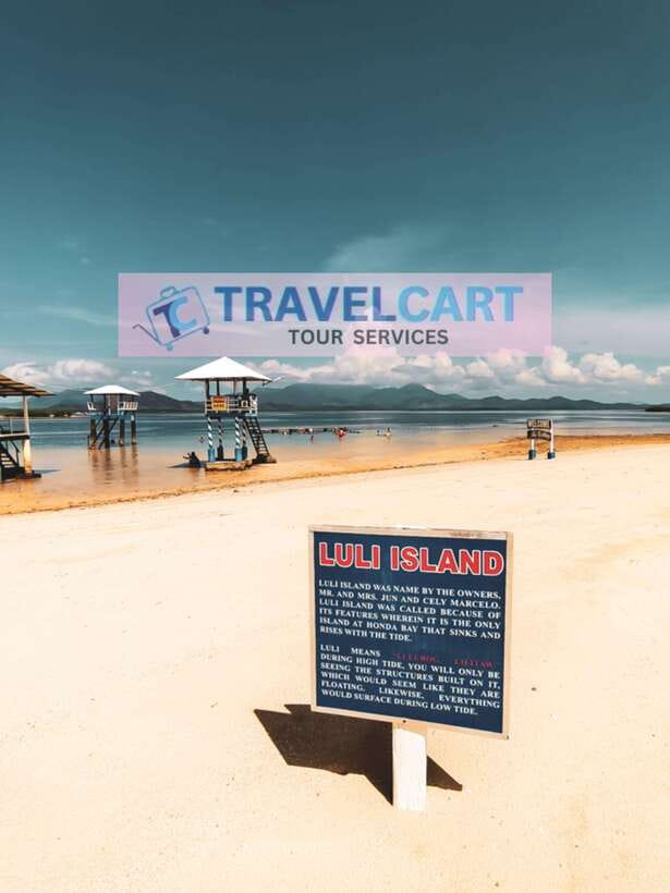 Puerto Princesa Honda Bay Island Hopping - Luli Island and its changing sandbars