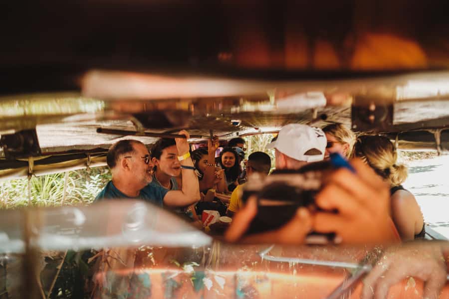 Riverside Jungle Trip & Sunset Boat Party by Haqqy Life - The sunset boat party and its real atmosphere