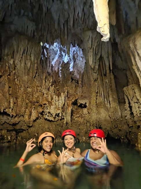 Siargao: Jellyfish Sohoton Cove Tour with Lunch and Pickup - The short, dark route through Magkukuob Cave
