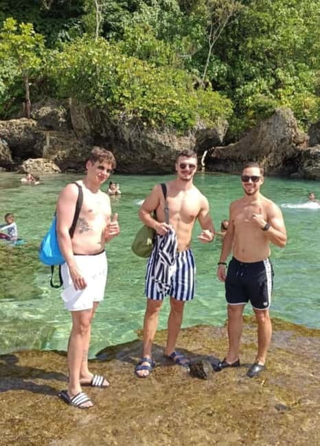 Siargao:Lagoon,Cave Rock Pool, w/Lunch & Transfer - Magpupungko Rock Pools at low tide