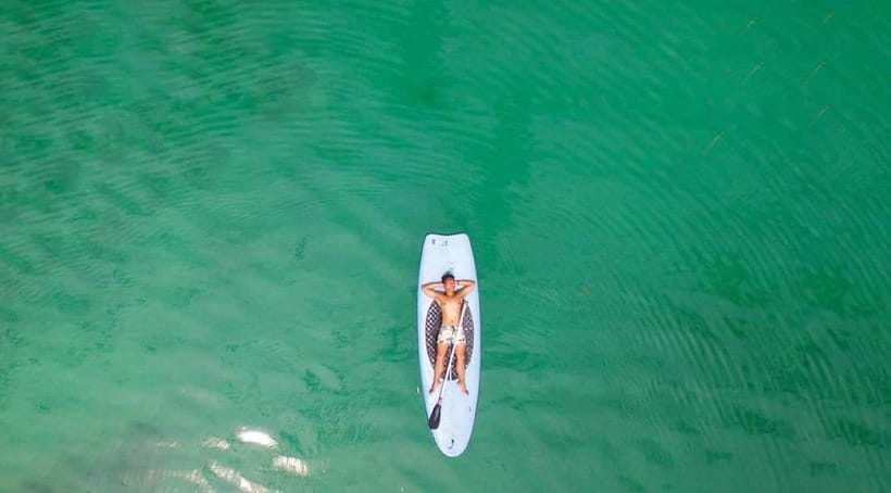 Siargao:Lagoon,Cave Rock Pool, w/Lunch & Transfer - Maasin River and the famous bent palm