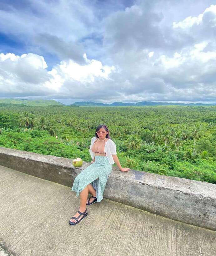 Siargao Land Tour Adventure - Coconut Viewdeck and the Palm-Lined Road