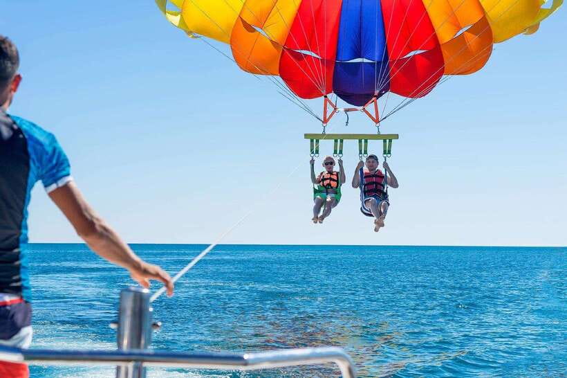 Soar & Explore: Boracay Parasailing + Island Hopping - The habagat route from June through November