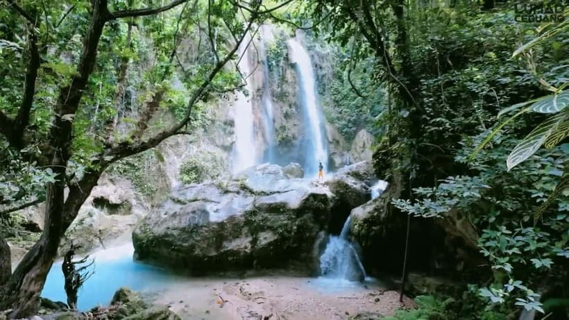 South Cebu Chasing Waterfalls with Silog Breakfast and Lunch - Kawasan Falls: famous, beautiful, and busier