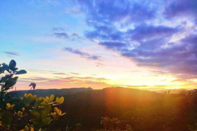Trekking to see the beautiful view of Cebu City