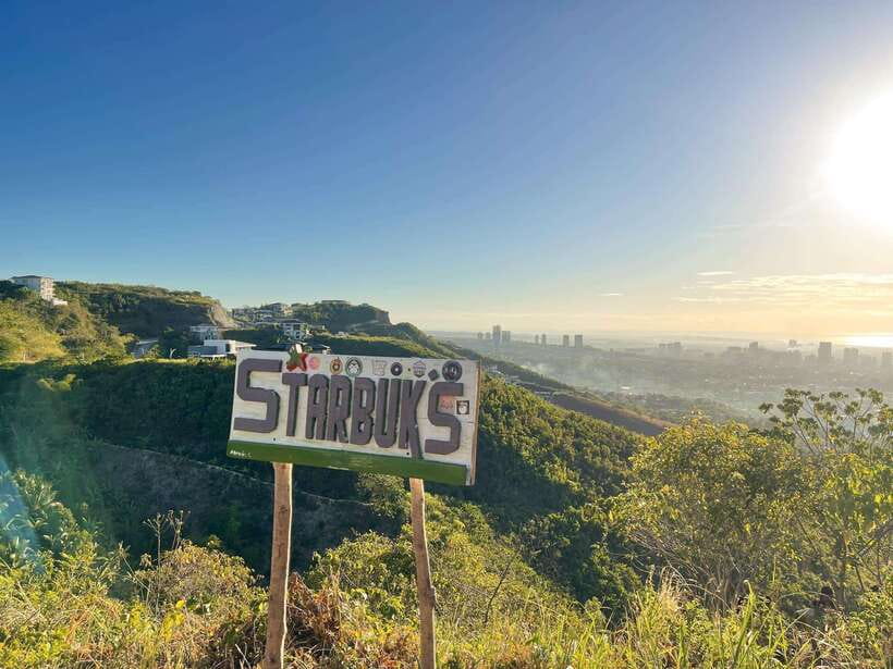 Trekking to see the beautiful view of Cebu City - The 40-to-60-minute climb