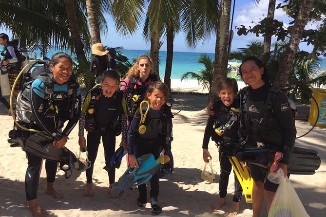 WaterColors - Discover Scuba Diving in Boracay - The boat ride to the open-water reef